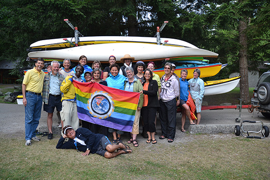 Pride Paddle 2012 with Talaysay Tours